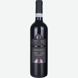 Вино Красное Cухое Bottega Вальполичелла Рипассо Супериоре 14%, 0,75 л, Италия