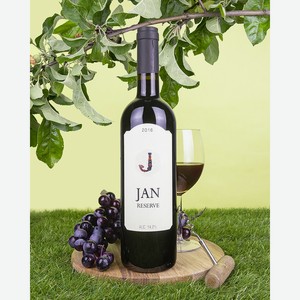 Вино Jan Красное Cухое Резервное 2016 г.у. 14,2%, 0,75 л, Армения