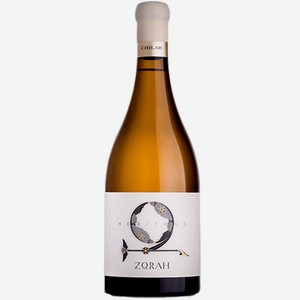 Вино Zorah Белое сухое ГЕРИТЕДЖ ЧИЛАР 13,5%, 0,75л.