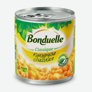 Кукуруза сладкая Bonduelle Classique 170г