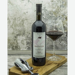 Вино Maran Winery Багратуни Красное Сухое Выдержанное 2012 г.у. 15,0% 0,75 л, Армения