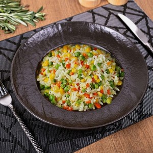 Рис с зеленым горошком и кукурузой кг