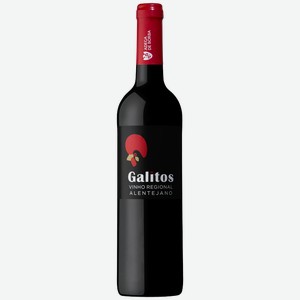 Вино ГАЛИТОШ красное сухое (Португалия), 0,75л