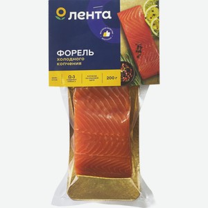 Форель ЛЕНТА филе-кусок х/к в/у, Россия, 200 г