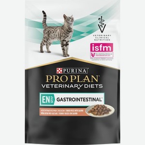 Pro Plan влажный корм для кошек и котят всех пород, при нарушениях пищеварения, лосось (85 гр)