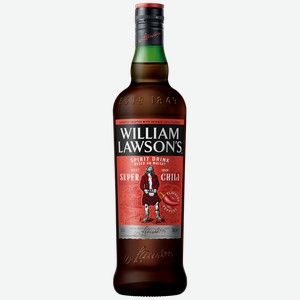 Напиток спиртной WILLIAM LAWSONS Super Chili 35%, 0,7л