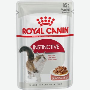 Royal Canin Instinctive влажный корм для кошек старше 1 года в соусе (85 г)