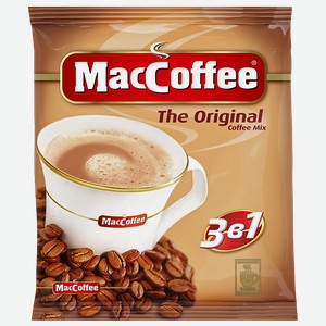 Напиток кофейный МАККОФЕ, растворимый, 3 в 1, 25 шт.