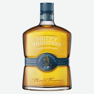 Виски NUCKY THOMPSON купажированное 3 года, 0,25л