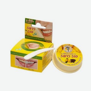 5 STAR COSMETIC Травяная зубная паста с экстрактом Манго