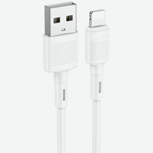 Кабель USB Apple Lightning X83 TPU 1м Белый Hoco
