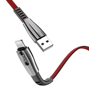 Кабель USB для Apple Lightning U70 1.2м Красный Hoco