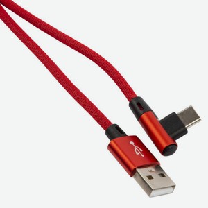 Кабель USB Type-C 1м Красный Red Line