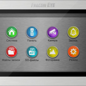 Видеодомофон Atlas Plus HD Черный Falcon Eye