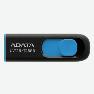 Флешка USB 3.0 DashDrive UV128 AUV128-128G-RBE 128Gb Синяя Adata
