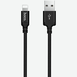 Кабель USB для Apple Lightning X14 1м Черный Hoco