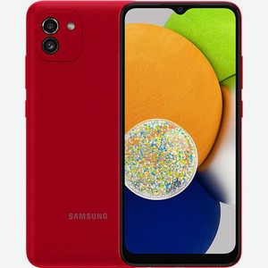 Смартфон Galaxy A03 3 32Gb Global Red Samsung
