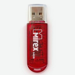 Флешка ELF USB 2 0 13600-FMURDE64 64Gb Красная Mirex
