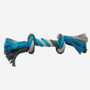 Игрушка для собак DUVO+ веревочная, голубая, 26см (Бельгия)