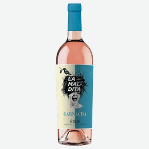 Вино ЛА МАЛЬДИТА Гарнача Риоха розовое сухое (Испания), 0,75л