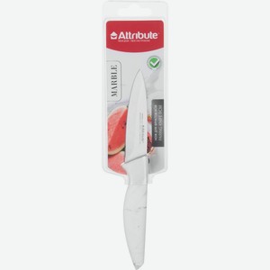 Нож для фруктов ATTRIBUTE Marble 9см, нерж. сталь, пластик AKM204, Китай