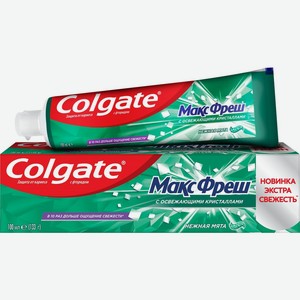 Зубная паста COLGATE Max Fresh Нежная мята, Китай, 100 мл
