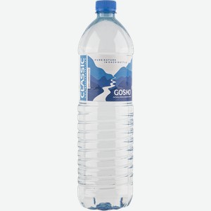 Вода негаз рн 7,3 Гошо Природная питьевая Ватерлок п/б, 1,5 л