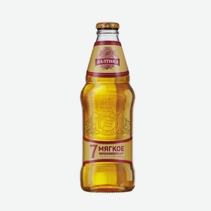 Пиво Балтика N7 Мягкое светлое 0.44л с/б