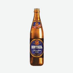 Пиво Витязь Ульяновское светлое 0.45л с/б