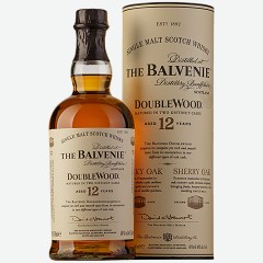 Виски Balvenie Doublewood 12 лет в тубе, 0,7 л, Великобритания