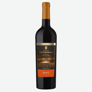 Вино КАСТИЛЬО САНТА БАРБАРА Робле красное сухое (Испания), 0,75л