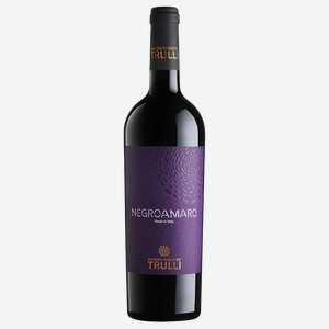 Вино ТРУЛЛИ Негроамаро Саленто красное полусухое (Италия), 0,75л