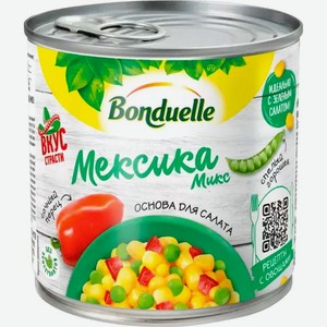 Смесь BONDUELLE Мексика Микс овощная с кукурузой 300г