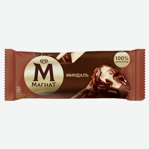 Мороженое эскимо Магнат Миндаль 73г