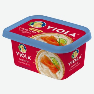 БЗМЖ Сыр плав Viola с лососем 35% 400г Россия