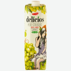 Сок DELICIOS (Делишз) Яблоко/виноград 1,0л т/пак