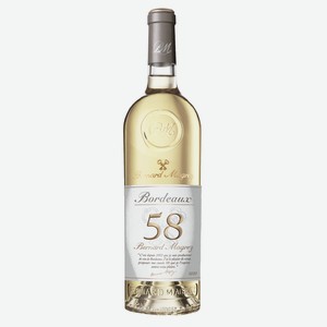 Вино Бернар Магре 58 Бордо Белое 0,75л
