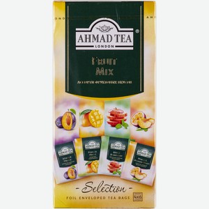 Чай в пакетиках Ахмад Ти фруктовый микс СДС-Фудс кор, 24*1,5 г