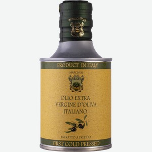 Масло оливковое 0,3% Марчези из Лацио E.V. Марчези ж/б, 250 мл