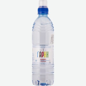 Вода негаз рН6,4-6,9 Гарни кристаллайн Питьевая спорт Рокарм п/б, 0,5 л