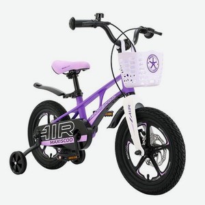 Велосипед детский Maxiscoo Air Делюкс плюс 14 фиолетовый матовый