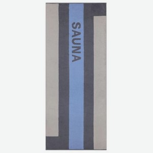 Полотенце CAWO Sauna синее 80х200 см
