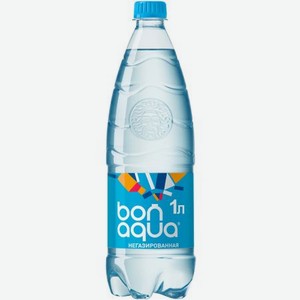 Вода питьевая негазированная Bon Aqua 1 л ПЭТ