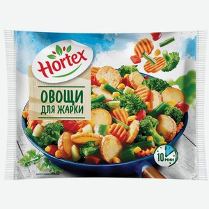 Смесь овощная Hortex Овощи для жарки с картофелем быстрозамороженные, 400 г