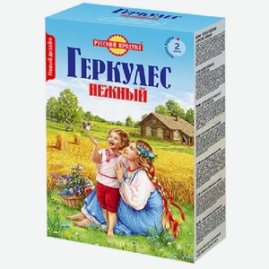 Хлопья овсяные Русский продукт Геркулес Нежный, 450 г (8 шт)