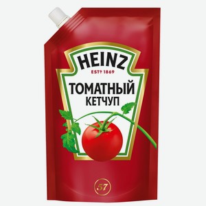 Кетчуп Heinz Томатный, 350 г, дой-пак
