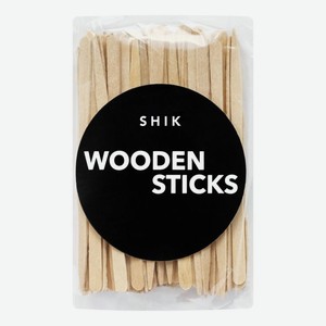 Деревянные шпатели для воска Wooden Sticks 100шт