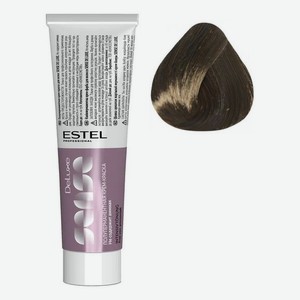 Полуперманентная крем-краска для волос без аммиака Sense De Luxe 60мл: 4/0 Шатен