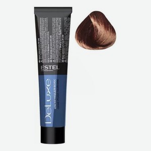 Краска-уход для волос De Luxe 60мл: 6/67 Темно-русый фиолетово-коричневый