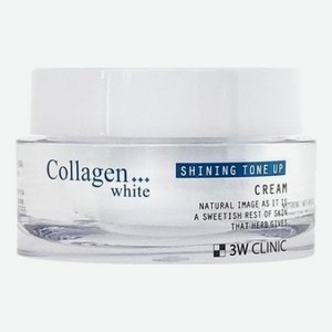 Осветляющий крем для лица с коллагеном Collagen White Shining Tone Up Cream 50мл